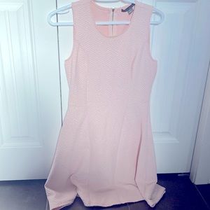 Suzy shier blush pink dress